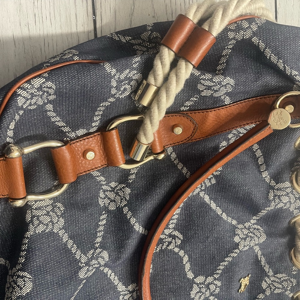Burberry Nautical Rope Pattern Women's Bag - Picture 4 of 8